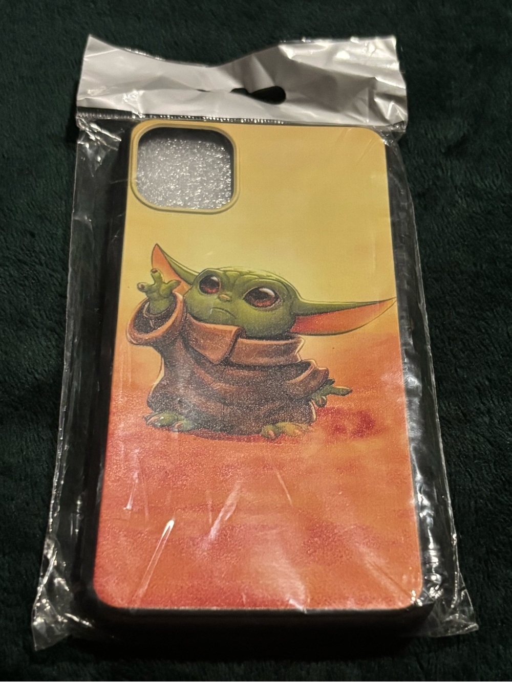 Star-Wars Mandalorian Grogu BabyYoda soft silicone iPhone Case 11Pro MAX